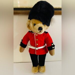 MerryThought British Guard  21" Velvet, Mohair and Felt Soldier